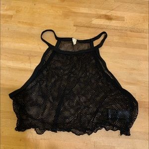 Urban outfitters Mesh crop top